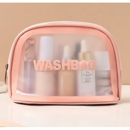ECARLA kosmetyczka WashBag Różowy KS47R
