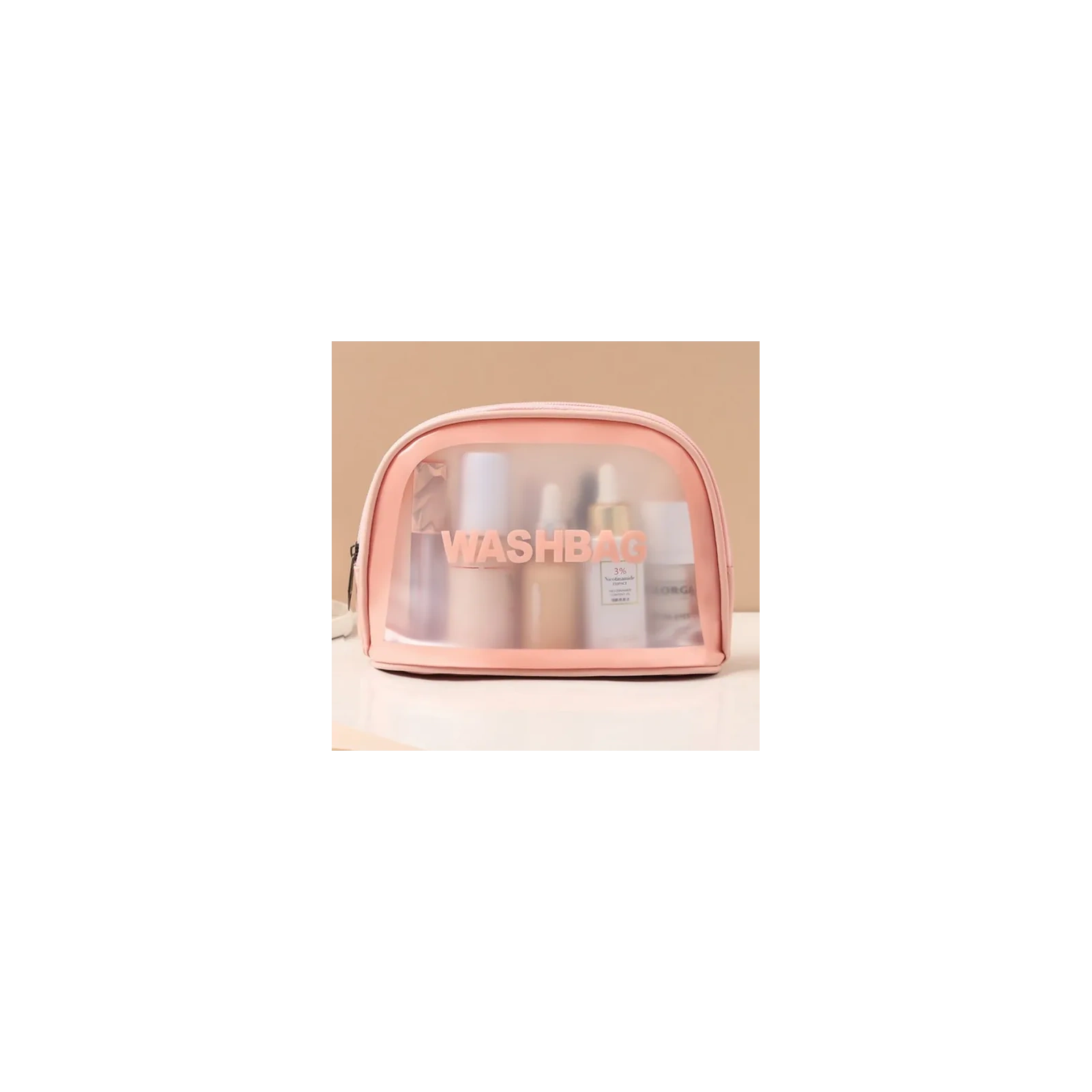ECARLA kosmetyczka WashBag Różowy KS47R