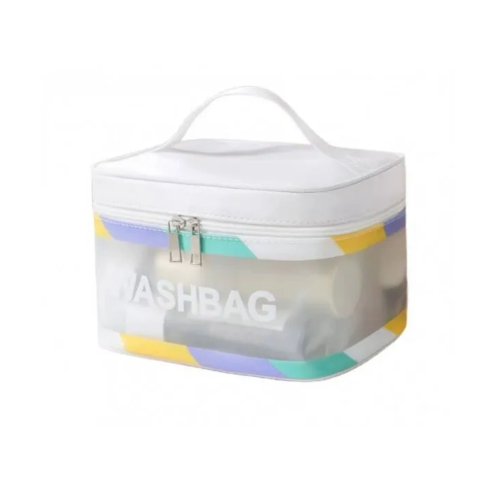 ECARLA kosmetyczka WashBag kuferek Biała KS75
