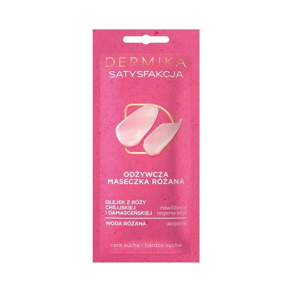 DERMIKA Maseczki Piękności odżywcza maseczka różana Satysfakcja 10ml