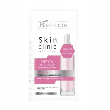 BIELENDA Skin Clinic maseczka do twarzy regenerująca Peptydy Sygnałowe 8g
