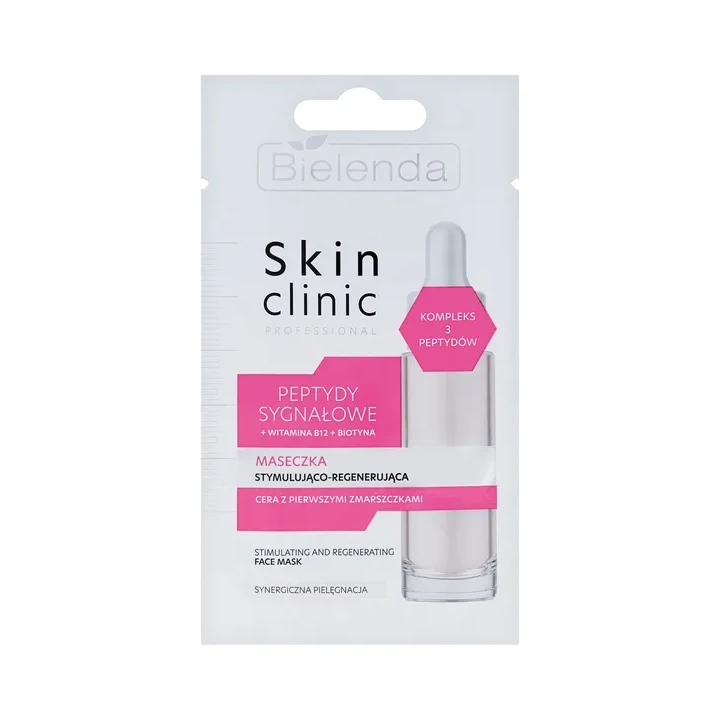 BIELENDA Skin Clinic maseczka do twarzy regenerująca Peptydy Sygnałowe 8g