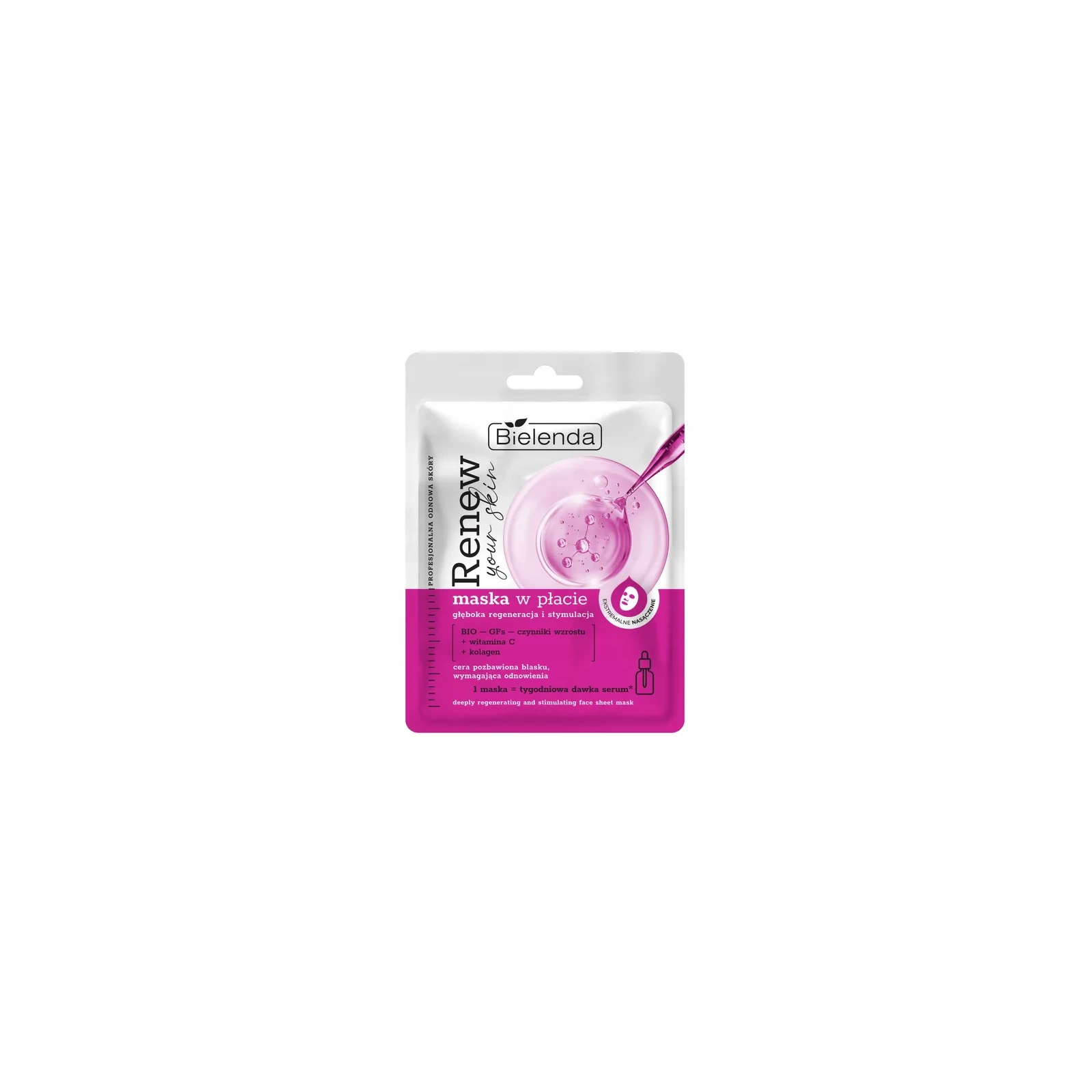 BIELENDA Renew Your Skin maseczka do twarzy głęboko regenerująca 1szt