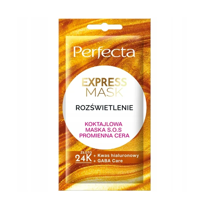 DAX Perfecta Express Mask maseczka do twarzy koktajlowa rozświetlająca 8ml