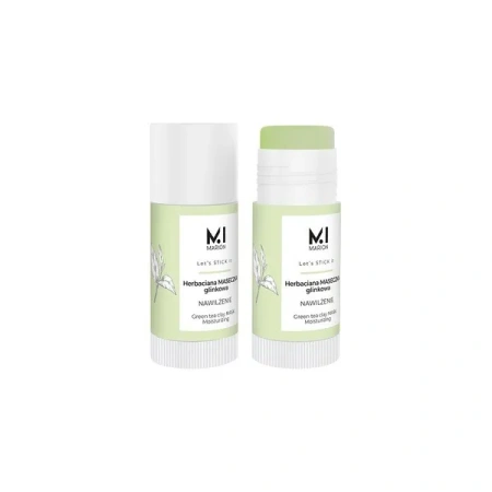 MARION Lets' Stick It herbaciana maseczka glinkowa w sztyfcie 25g