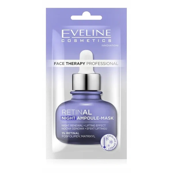EVELINE Face Therapy maseczka-ampułka do twarzy Retinal 8ml