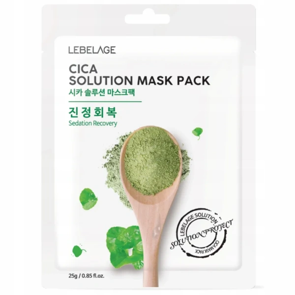 LABELAGE Cica Solution Mask Pack maseczka do twarzy w płachcie kojąca 25g