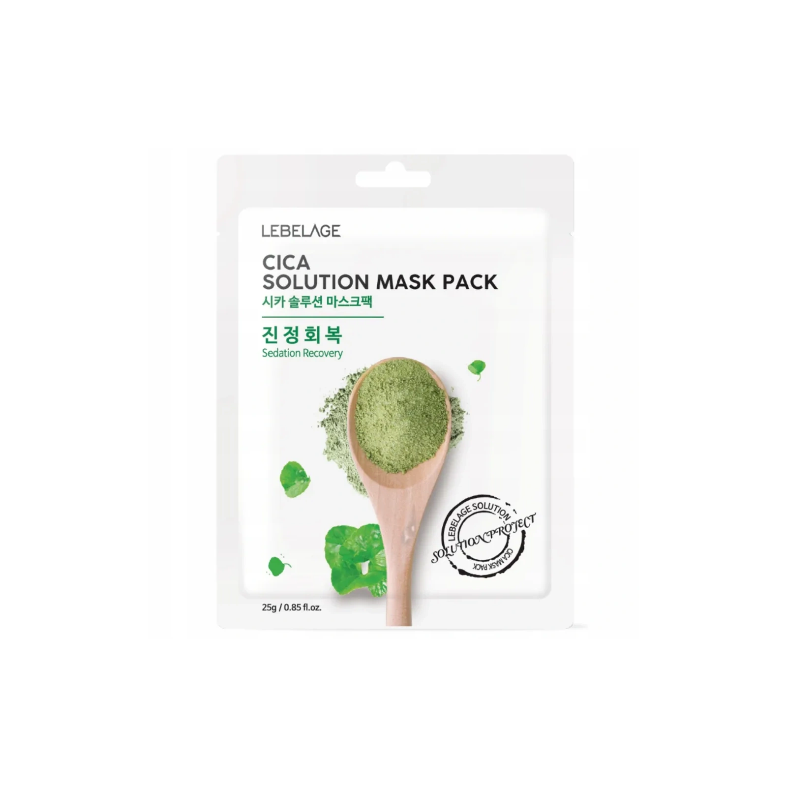 LABELAGE Cica Solution Mask Pack maseczka do twarzy w płachcie kojąca 25g