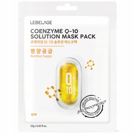 LABELAGE Coenzyme Q-10 Solution Mask Pack maseczka w płachcie odżywcza 25g