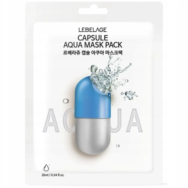 LABELAGE Capsule Aqua Mask Pack maseczka do twarzy w płachcie nawilżająca 28ml