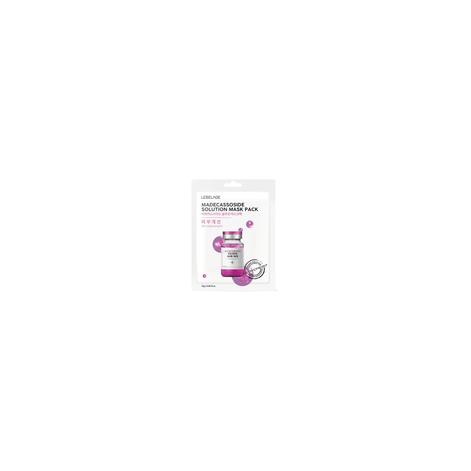 LEBELAGE Madecassoside Solution Mask Pack maseczka do twarzy w płachcie regenerująca 25g