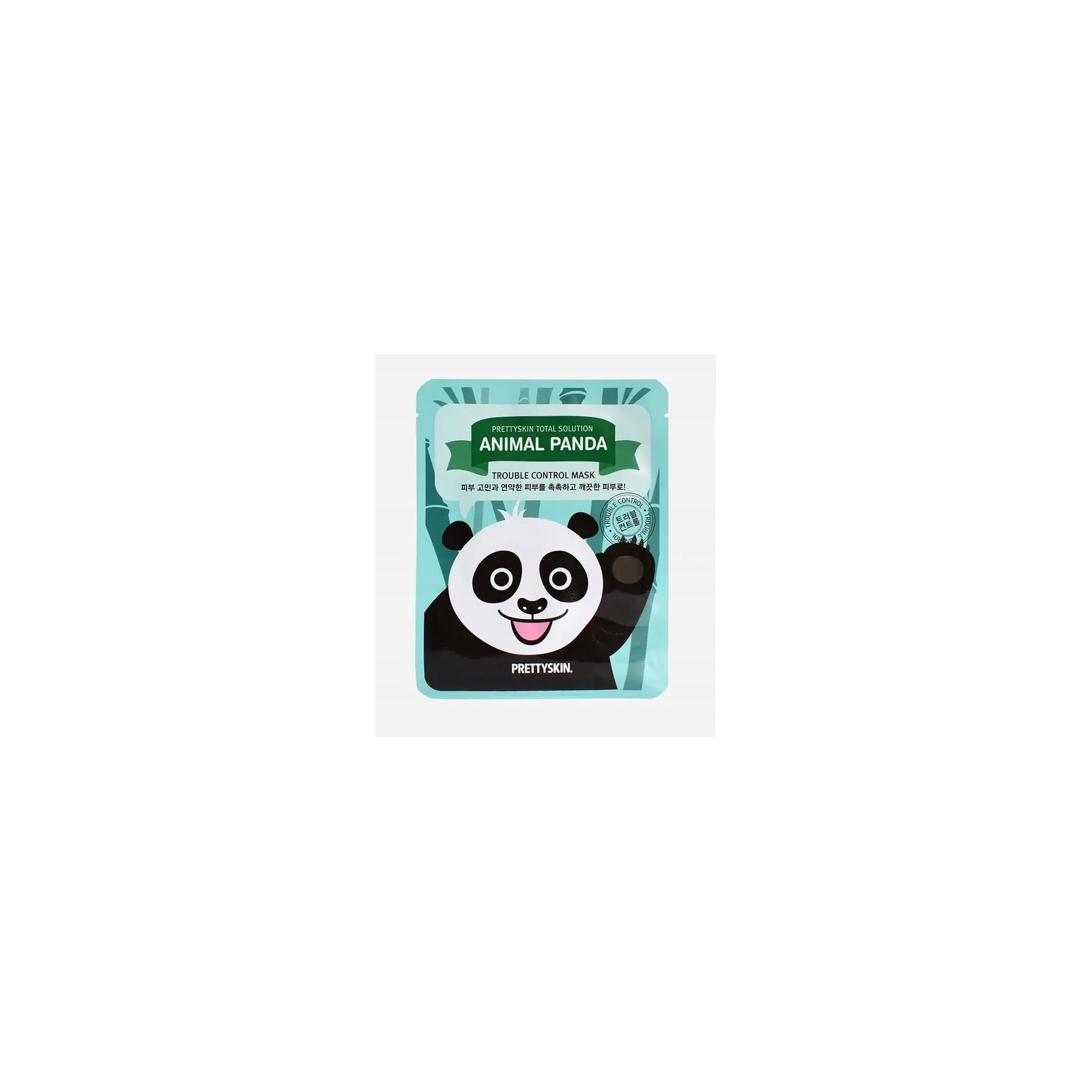 PRETTYSKIN Total Solution łagodząca maseczka do twarzy PANDA 25g