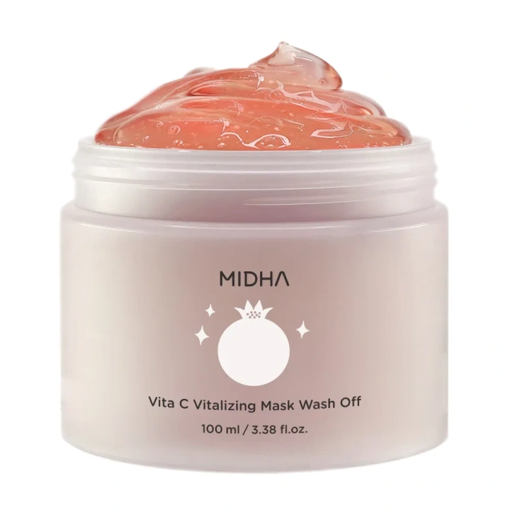 MIDHA Rice To Meet You maseczka do twarzy z Witaminą C i Ryżem 100ml