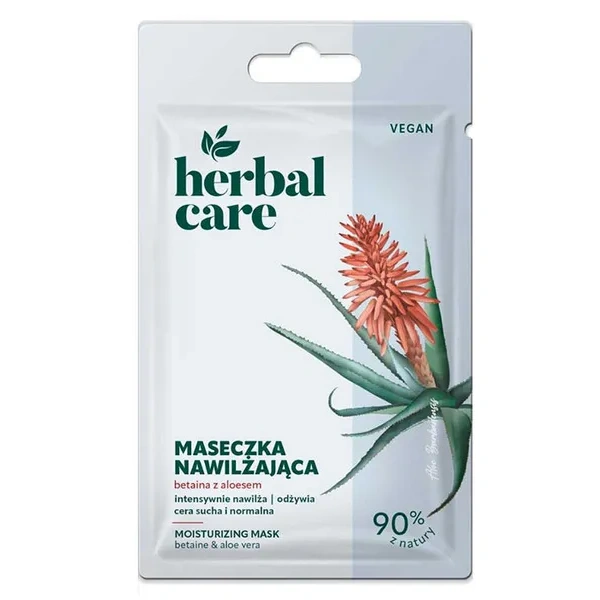 FARMONA Herbal Care Vegan maseczka do twarzy nawilżająca Betaina Aloes 7g 