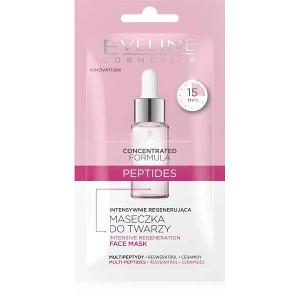EVELINE Concentrated Formula maseczka do twarzy Peptides 8ml 