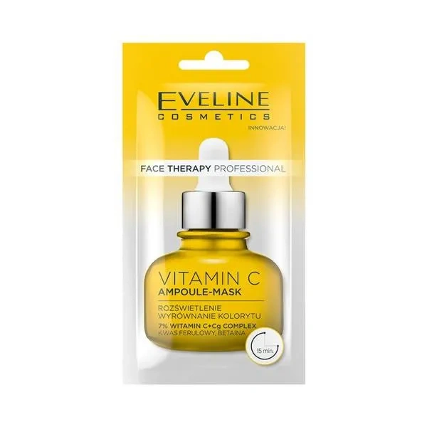 EVELINE Face Therapy Ampoule maseczka do twarzy Vitamin C 8ml