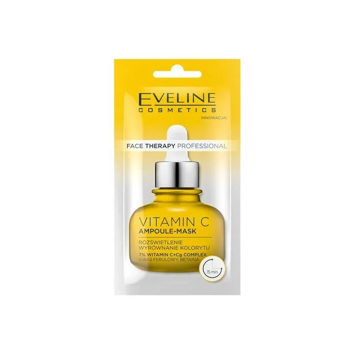 EVELINE Face Therapy Ampoule maseczka do twarzy Vitamin C 8ml