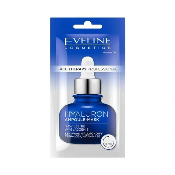 Eveline EVELINE Face Therapy Ampoule Maske für das Gesicht Hyaluron 8ml — Inhaltsstoffe i ocena