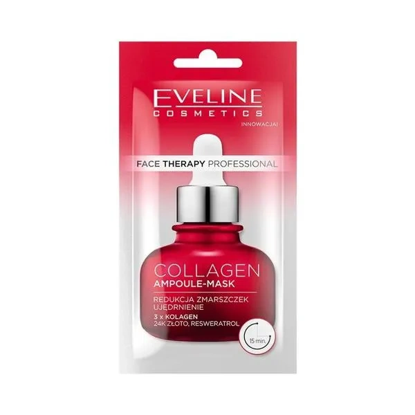Eveline EVELINE Face Therapy Ampoule maseczka do twarzy Collagen 8ml — Składniki i ocena