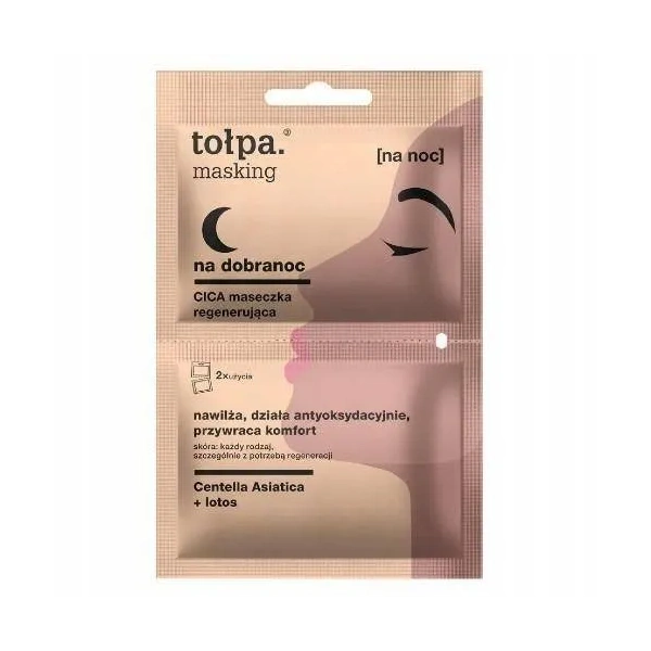 Tołpa TOŁPA Masking maseczka regenerująca 2x5ml — Składniki i ocena