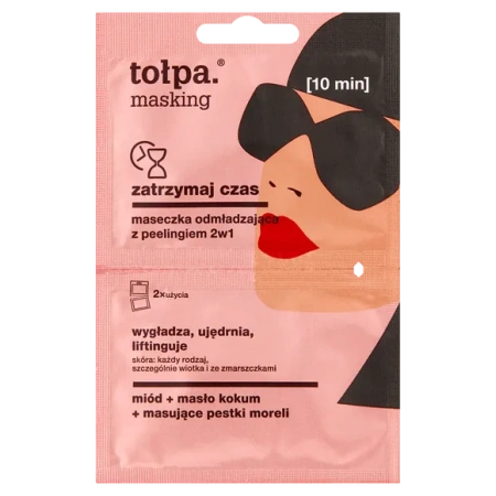 TOŁPA Masking zatrzymaj czas maseczka 2x5ml
