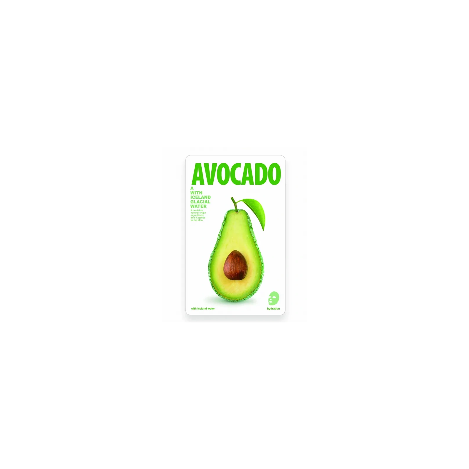 CONNY Iceland Water maseczka odżywcza Avocado płat