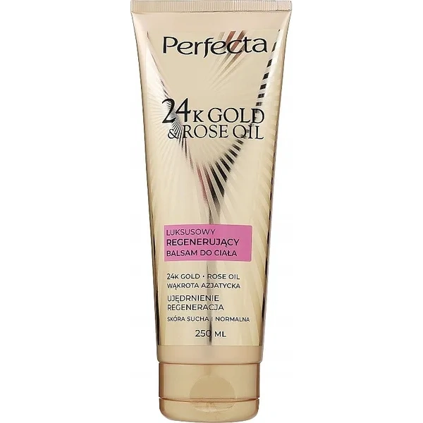 DAX PERFECTA 24k Gold & Rose Oil balsam do ciała regenerujący 200ml
