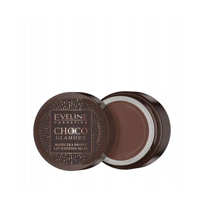 EVELINE Choco Glamour Intensywnie regenerująca maseczka do ust na noc 12ml