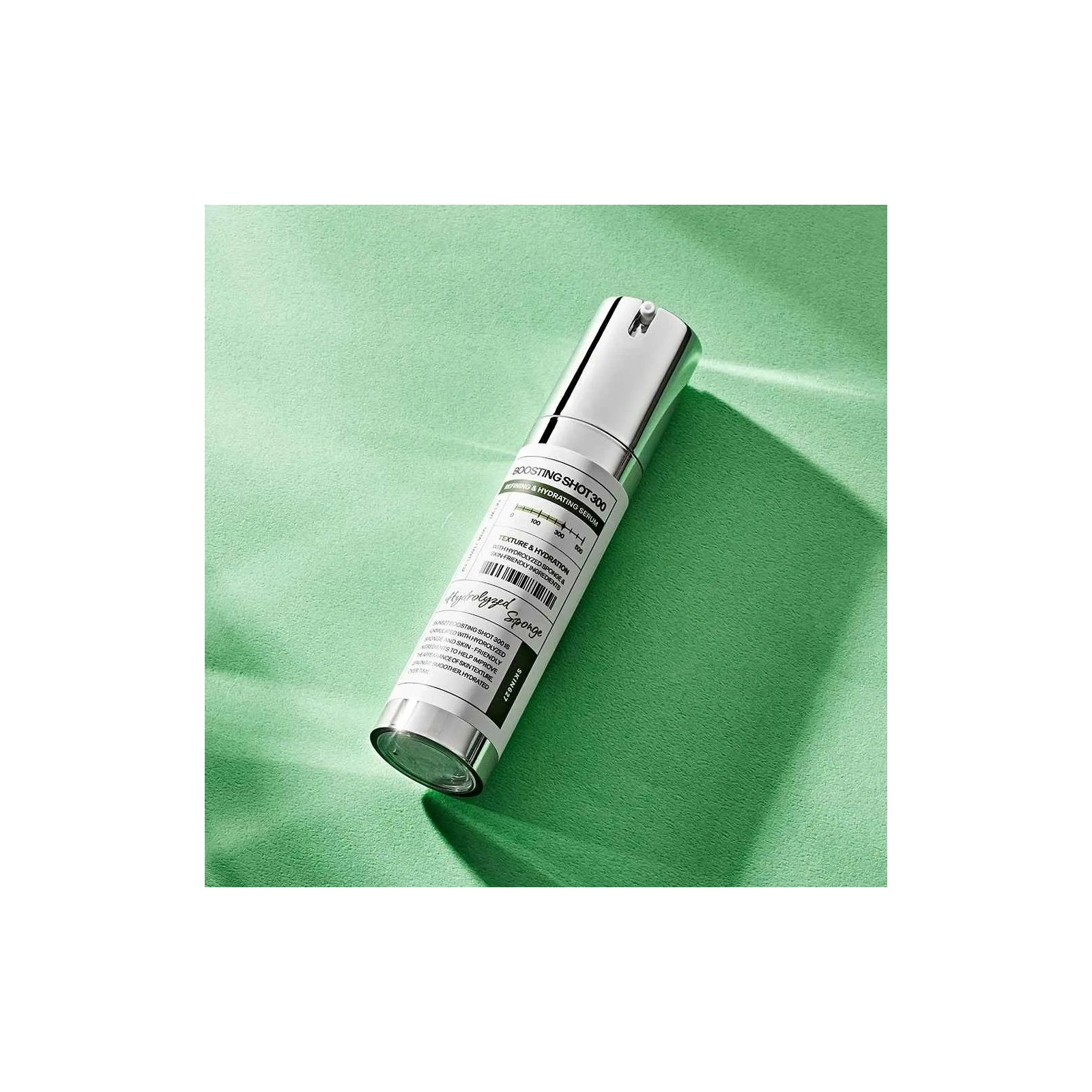 SKIN627 Boosting Shot 300 zestaw serum i maseczka kojąco nawilżająca 50+22ml