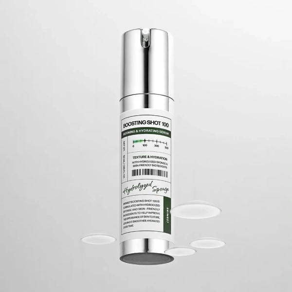 SKIN627 Boosting Shot 100 zestaw serum i maseczka kojąco nawilżająca 50+22ml