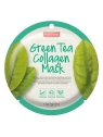 PUREDERM Collagen Mask maska do twarzy w płacie Green Tea 18g