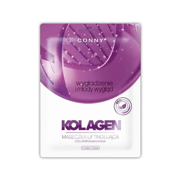 CONNY maska na twarz liftingująca Kolagen płat 23g