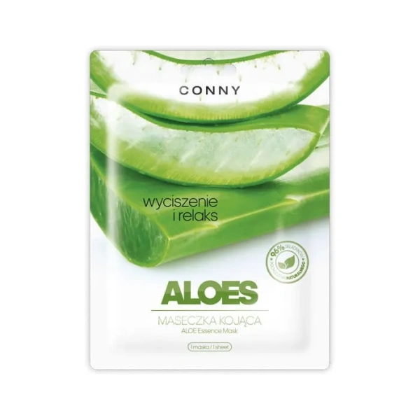 CONNY maska na twarz kojąca Aloes płat 23g 
