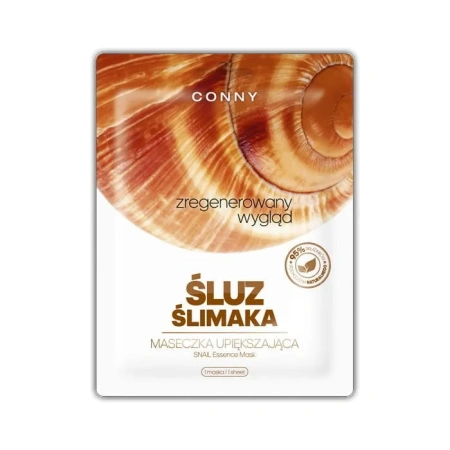 CONNY maska na twarz regenerująca Śluz Ślimaka płat 23g