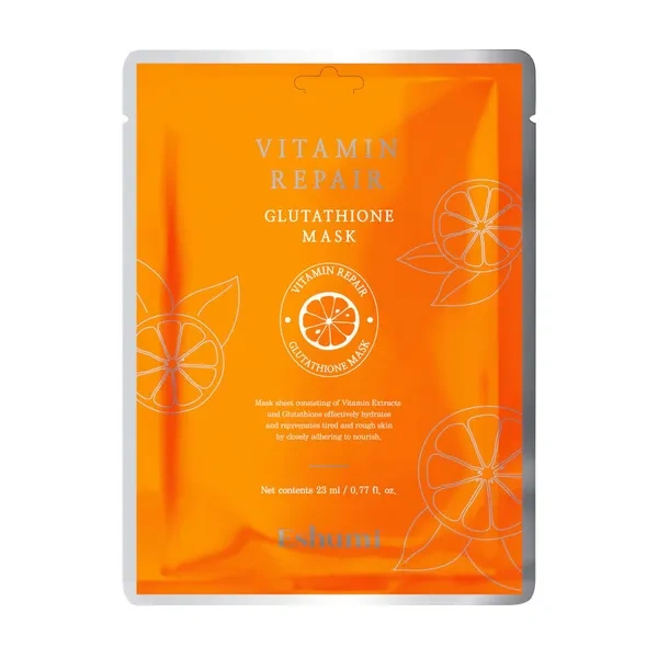 ESHUMI Repair Vitamin Glutathione Mask maska do twarzy w płacie 23ml