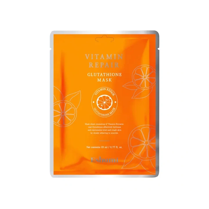 ESHUMI Repair Vitamin Glutathione Mask maska do twarzy w płacie 23ml
