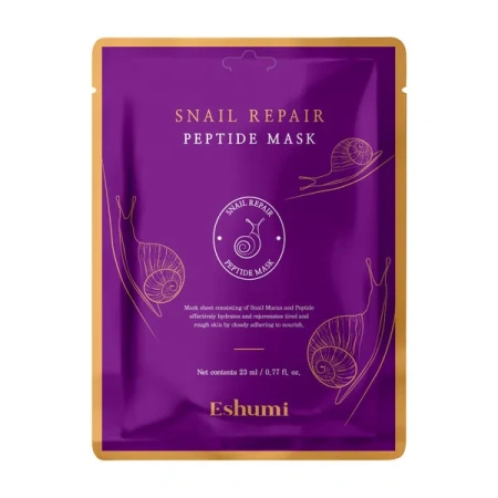 ESHUMI Repair Snail Peptide Mask maska do twarzy w płacie 23ml