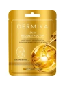 DERMIKA Skin Reconstructor silnie skoncentrowane złote serum-rekonstruktor maska w płacie 17g