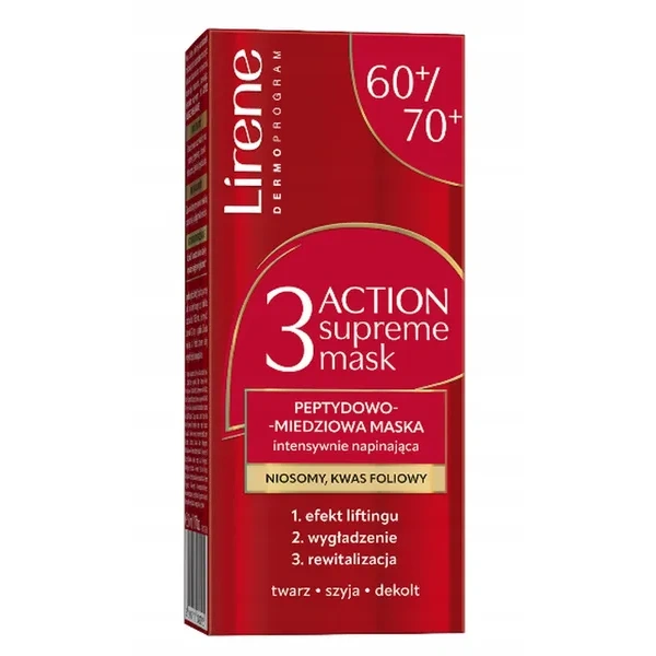 LIRENE Peptydy maska intensywnie napinająca 50ml