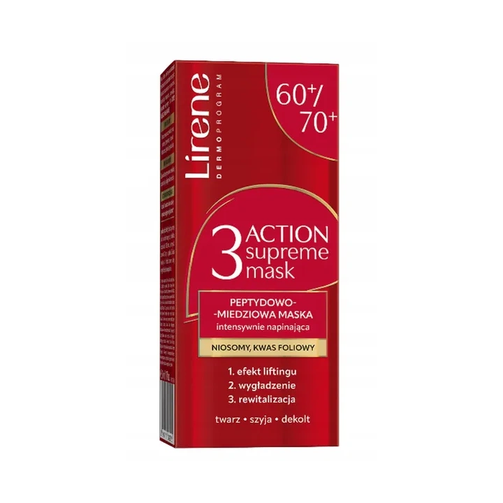 LIRENE Peptydy maska intensywnie napinająca 50ml