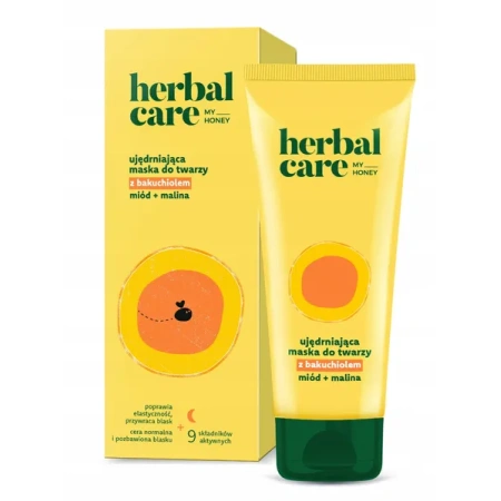 FARMONA Herbal Care My Honey maska do twarzy ujędrniająca z bakuchiolem 50ml