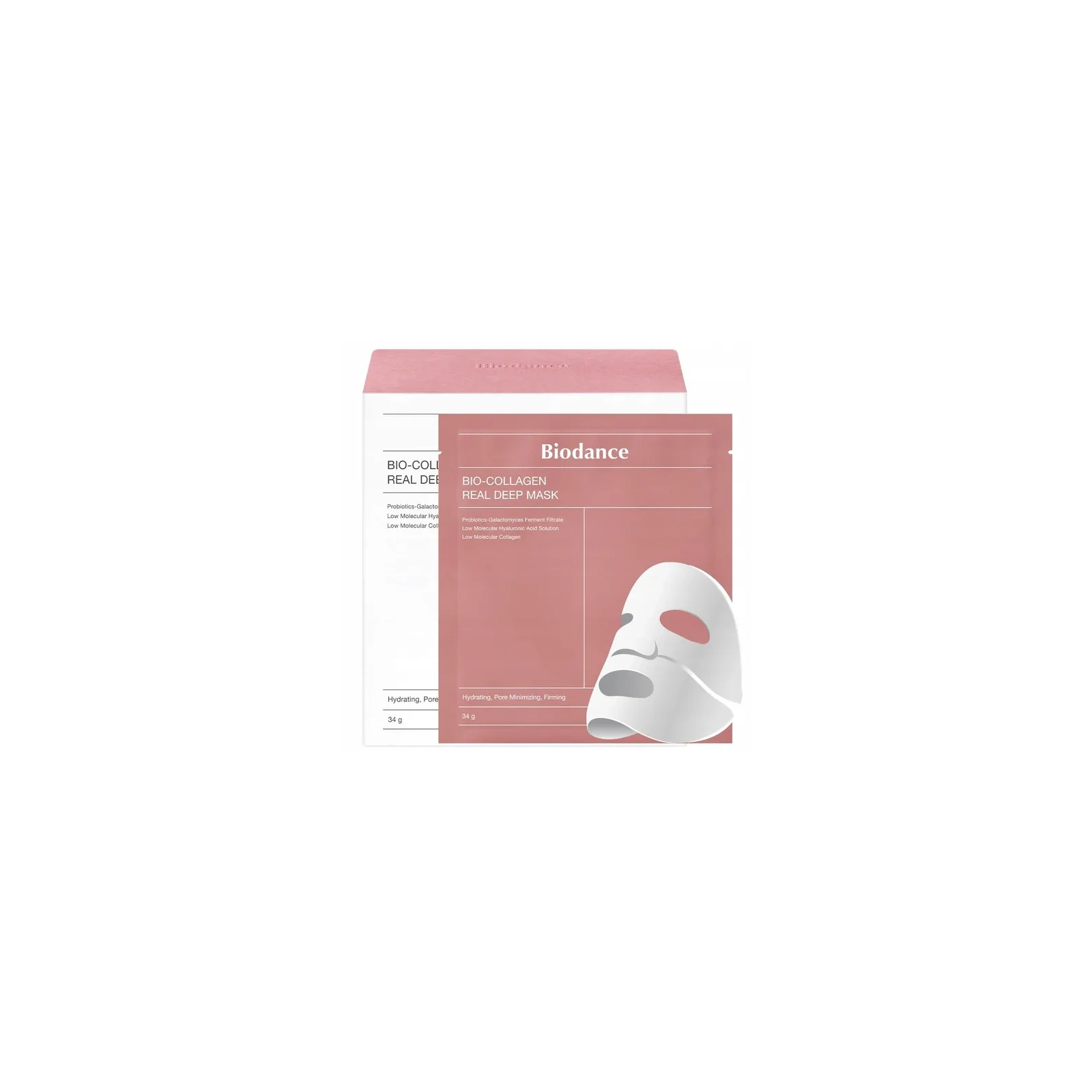 BIODANCE Real Deep Mask Bio Collagen hydrożelowa maska do twarzy z bio kolagenem 34g