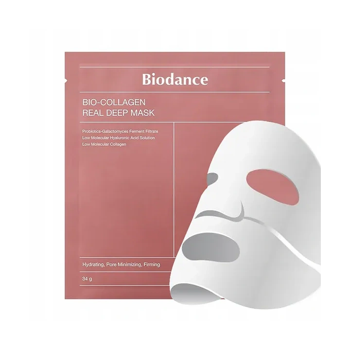 BIODANCE Real Deep Mask Bio Collagen hydrożelowa maska do twarzy z bio kolagenem 34g
