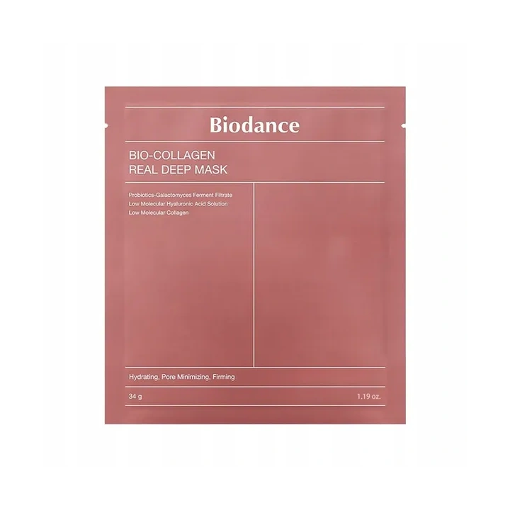 BIODANCE Real Deep Mask Bio Collagen hydrożelowa maska do twarzy z bio kolagenem 34g
