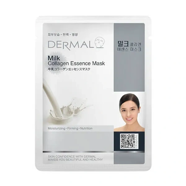 Dermal DERMAL Collagen Essence Mask maska do twarzy w płacie Milk 23g — Składniki i ocena