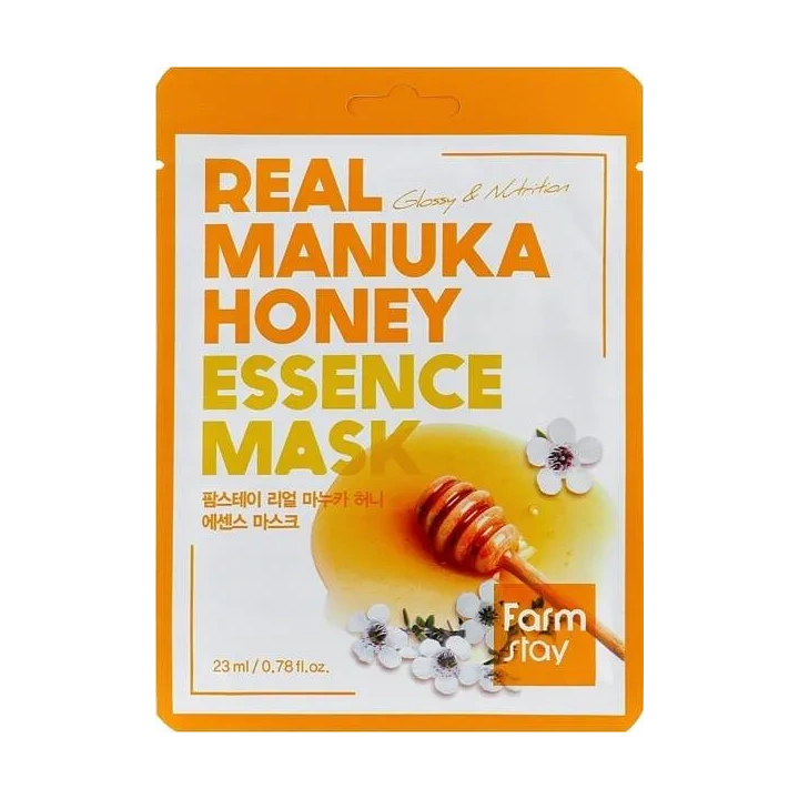 FARMSTAY Real Essence Mask maska do twarzy w płacie Mauka Hiney 23ml 