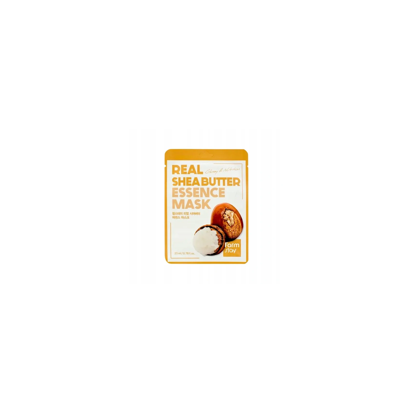 FARMSTAY Real Essence Mask maska do twarzy w płacie Shea Butter 23ml 