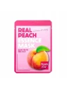 FARMSTAY Real Essence Mask maska do twarzy w płacie Peach 23ml 
