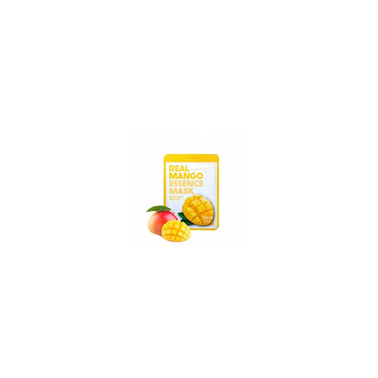 FARMSTAY Real Essence Mask maska do twarzy w płacie Mango 23ml 