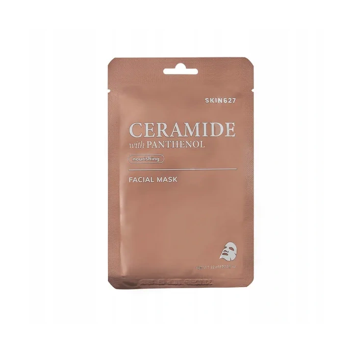 SKIN627 Facial Mask maska do twarzy w płacie Ceramide & Panthenol 22ml 